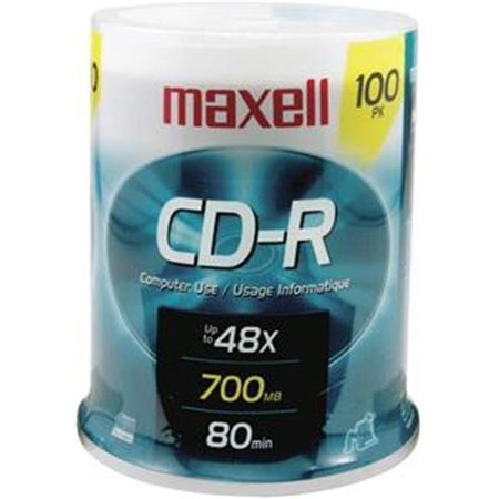 MAXELL MAXELL 648200 - CDR80100S 80-Minute/700 MB CD-R 100-pk 648200 - CDR80100S 648200 - CDR80100S